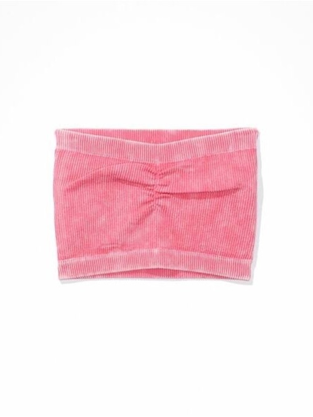 American eagle ribbed tube top hot pink bandeau